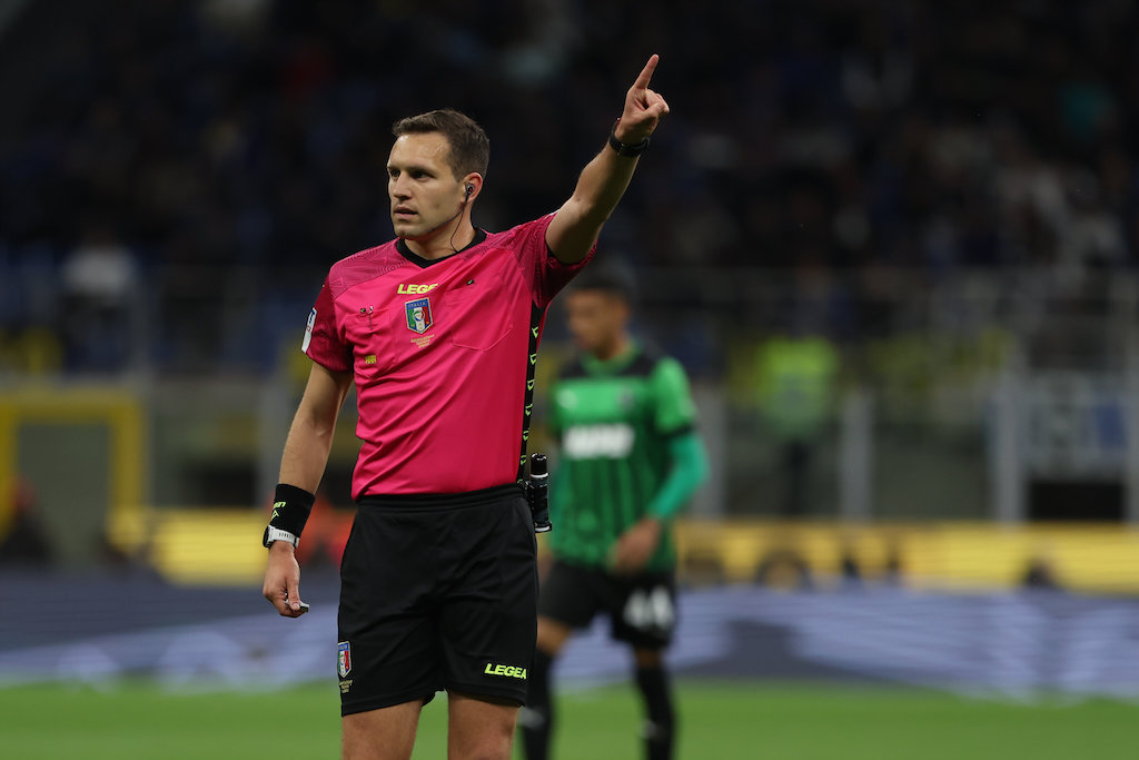 roma-sassuolo arbitro