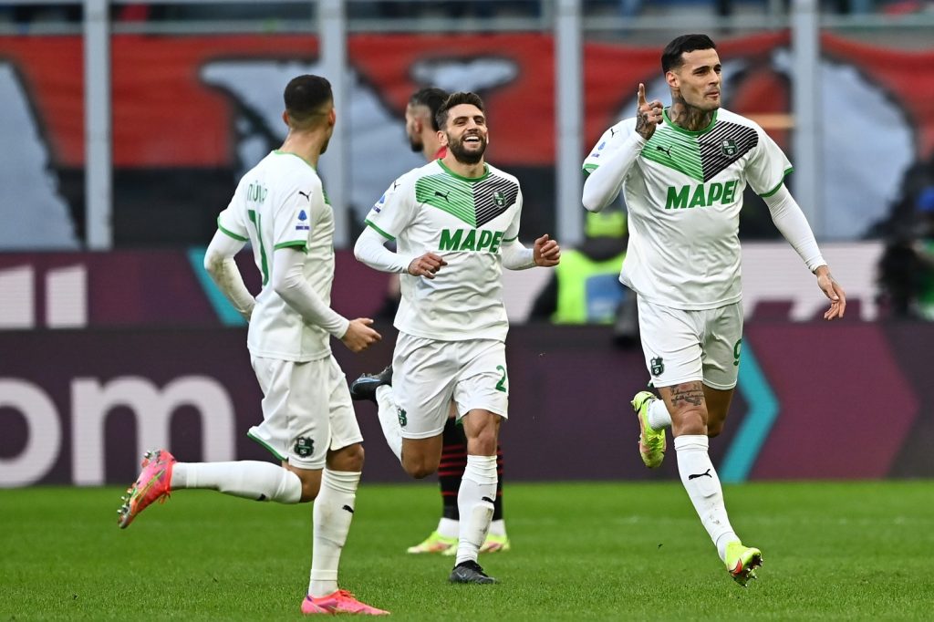 milan-sassuolo precedenti