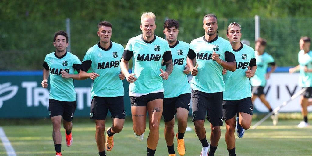 sassuolo allenamento