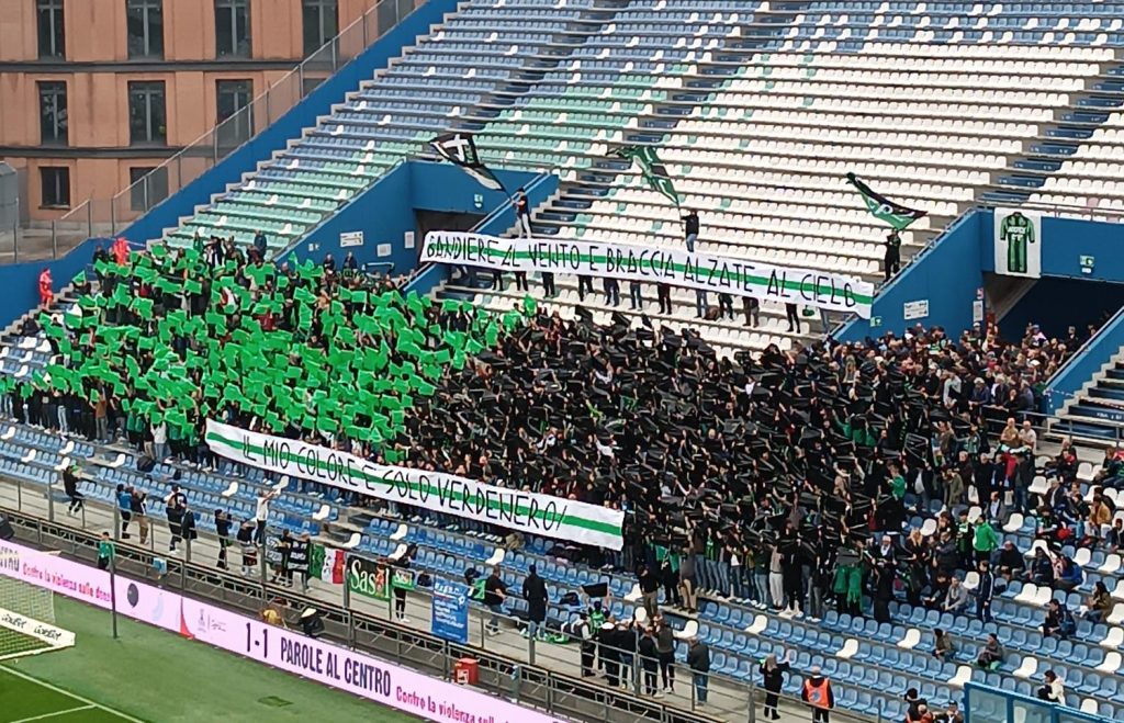 sassuolo-catanzaro coreografia